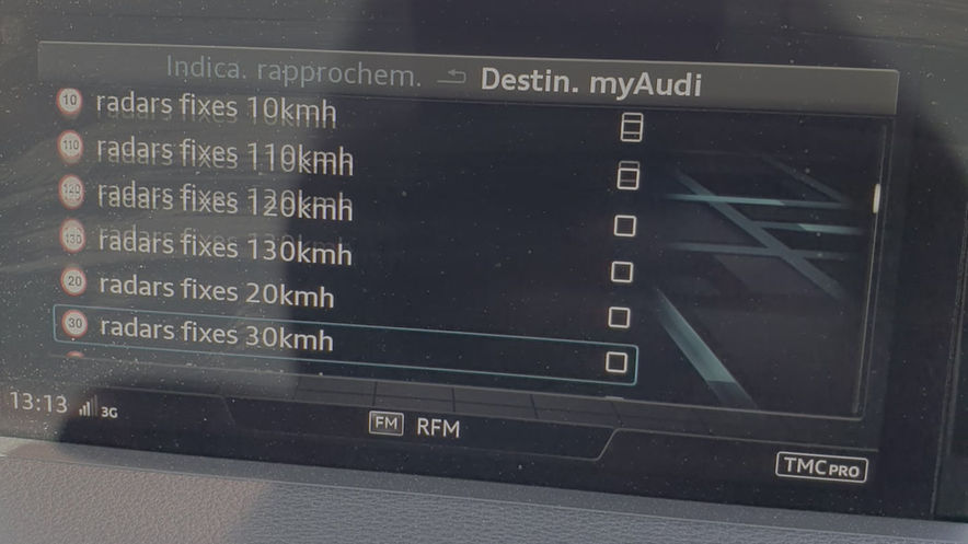 Injections de tous RADARS dans GPS MMI